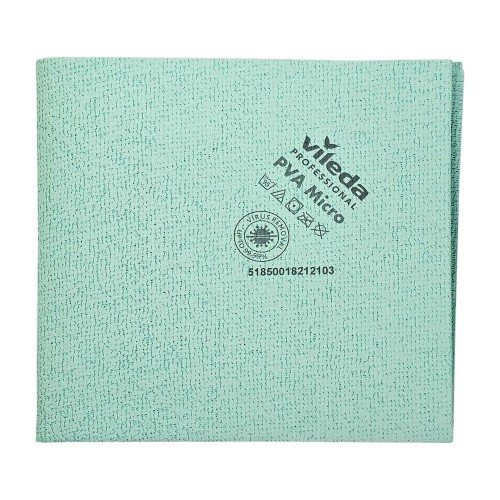 Vileda Professional PVA Micro ścierka z mikrofibry do szyb 38 × 35 cm zielona