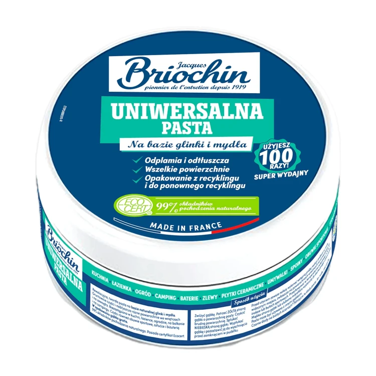 Uniwersalna pasta czyszcząca Briochin La Pierre du Droguiste – 300 g