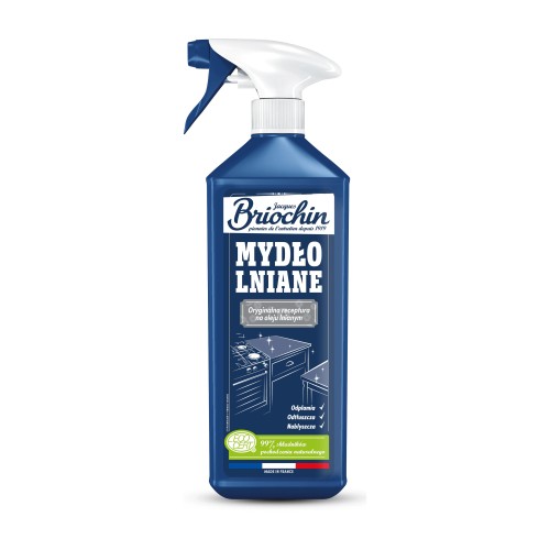 Mydło lniane w sprayu Jacques Briochin do powierzchni zmywalnych – 750 ml