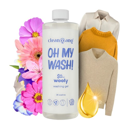 Żel do prania wełny cleangang Oh My Wash! So Wooly ę 975 ml
