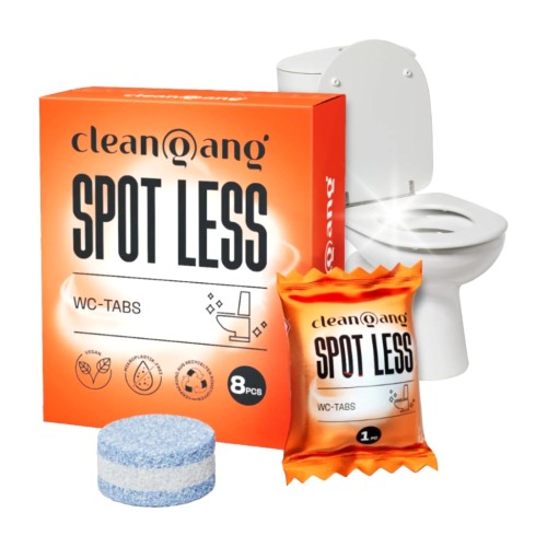 Tabletki do mycia WC cleangang Spot Less – 8 szt.