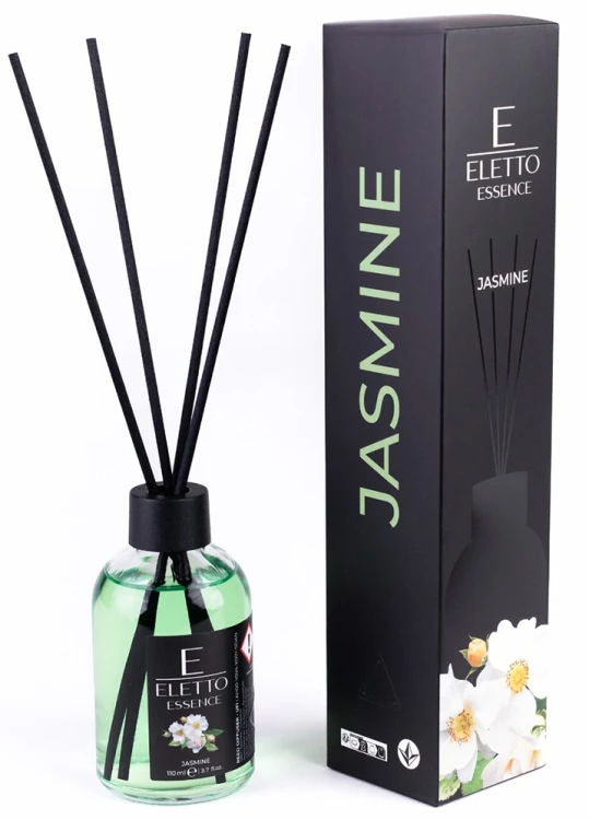 Eletto Essence Jasmine – dyfuzor zapachowy z patyczkami – 110 ml – zdjęcie 2