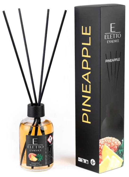 Eletto Pineapple – patyczki zapachowe do domu – 110 ml – zdjęcie 2