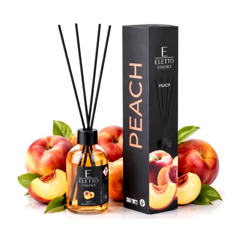 Eletto Peach – patyczki zapachowe do domu – 110 ml