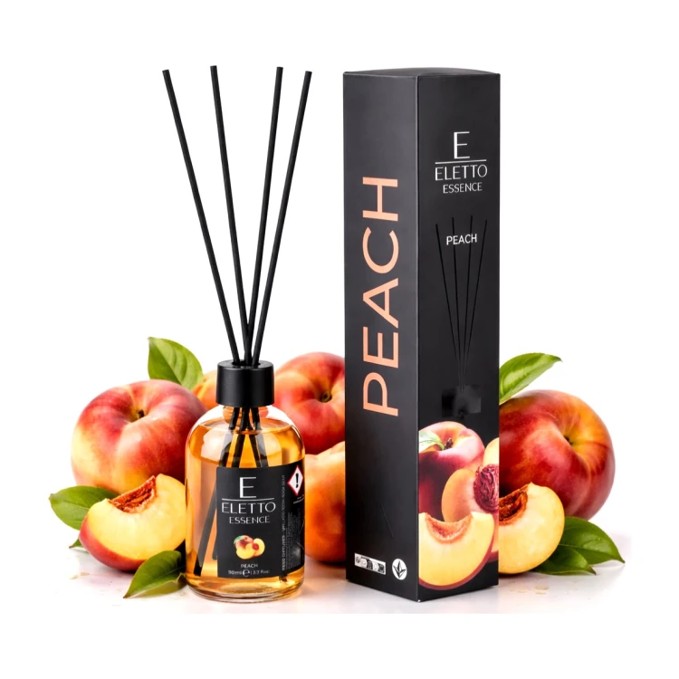Eletto Peach – patyczki zapachowe do domu – 110 ml