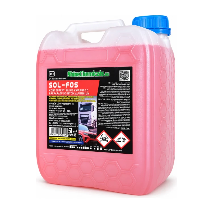 Koncentrat do mycia aluminium ShineChemicals Sol-Fos – 5 l