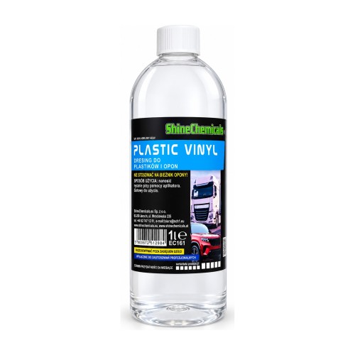 ShineChemicals Plastic Vinyl – dressing do plastików i opon – 1 l