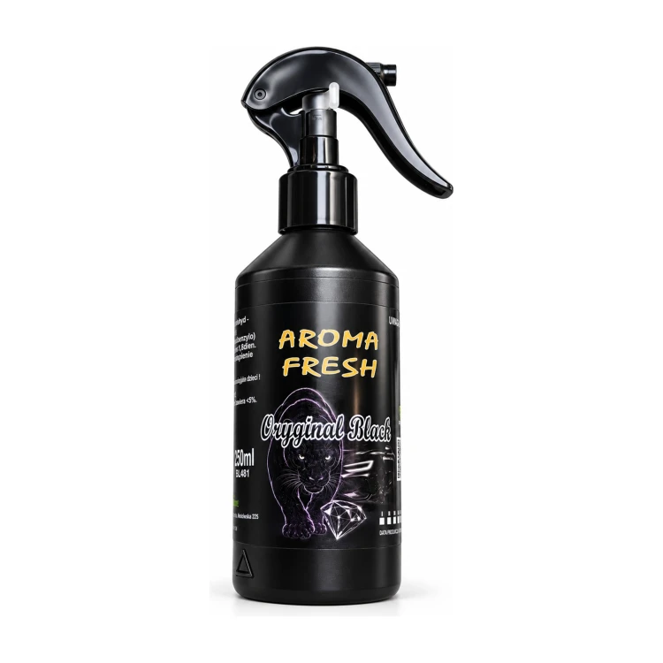 ShineChemicals Aroma Fresh Oryginal Black – odświeżacz samochodowy – 250 ml