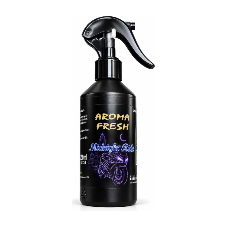 ShineChemicals Aroma Fresh Midnight Ride – odświeżacz samochodowy – 250 ml
