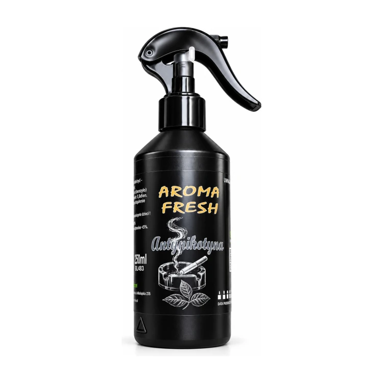 ShineChemicals Aroma Fresh Antynikotyna – odświeżacz samochodowy – 250 ml