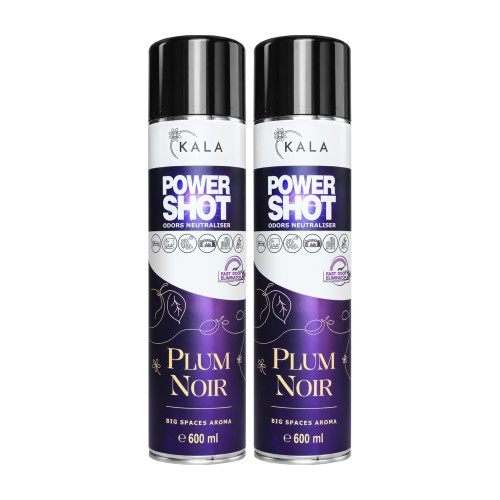 KALA Power Shot Neutralizator zapachów – Plum Noir, 600 ml (2 sztuki)