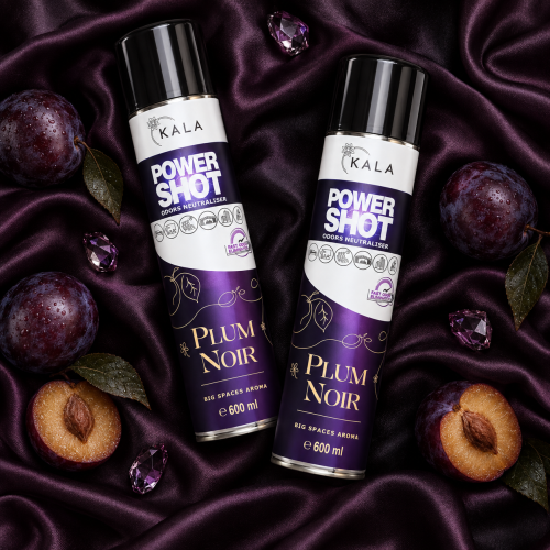 KALA Power Shot Neutralizator zapachów – Plum Noir, 600 ml (2 sztuki) – zdjęcie 2