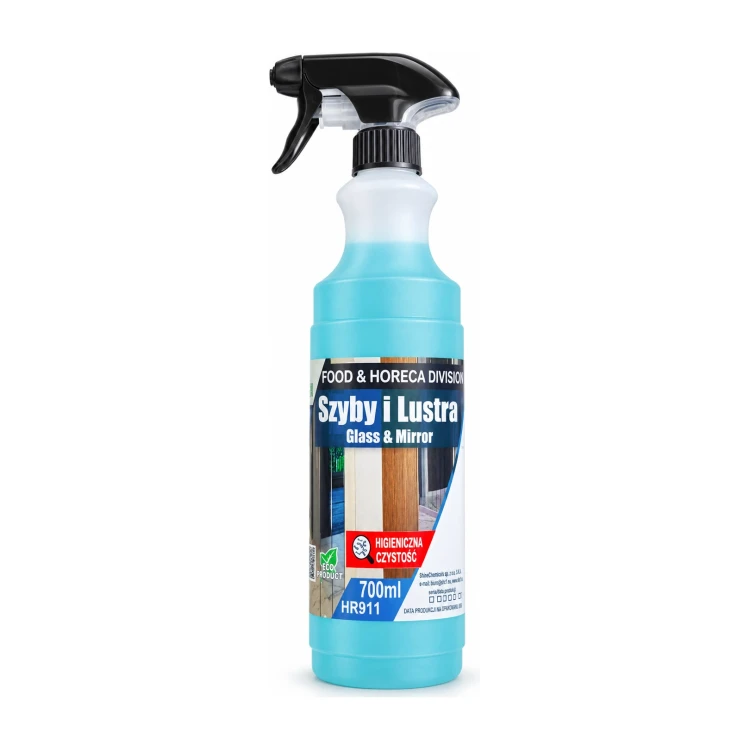ShineChemicals HoReCa Szyby i Lustra – płyn do mycia szyb i luster – 0,7 l