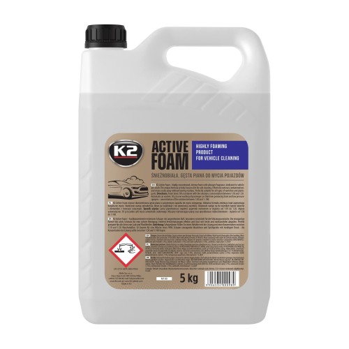 K2 Active Foam – aktywna piana do mycia samochodu – 5 kg