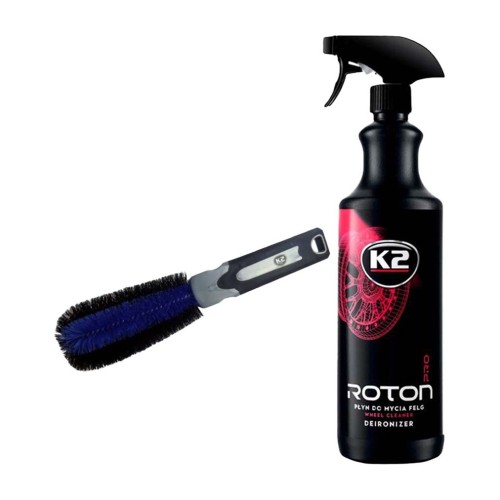 K2 Roton Pro + M358 – zestaw płynu i szczotki do mycia felg