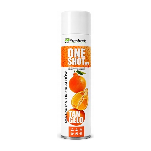 Freshtek ONE SHOT Tangelo – odświeżacz powietrza w aerozolu – 600 ml