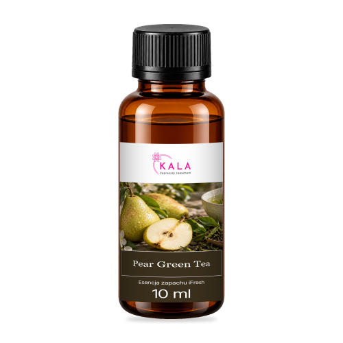 Kala iFresh Premium Pear Green Tea – olejek do dyfuzora – 10 ml, butelka (zdjęcie poglądowe)