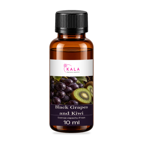 Kala iFresh Black Grapes with Kiwi – olejek do dyfuzora – 10 ml, butelka (zdjęcie poglądowe)