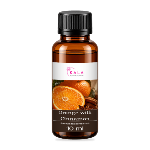 Kala iFresh Orange with Cinnamon – olejek do dyfuzora – 10 ml, butelka (zdjęcie poglądowe)