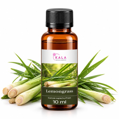 Olejek zapachowy Kala iFresh Lemongrass 10 ml – butelka i nuty zapachu