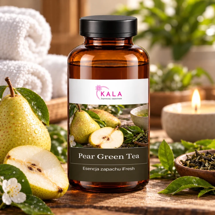 Olejek zapachowy Kala iFresh Pear Green Tea w strefie SPA