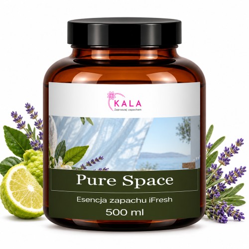 Olejek zapachowy Kala iFresh Pure Space 500 ml – butelka i nuty zapachu