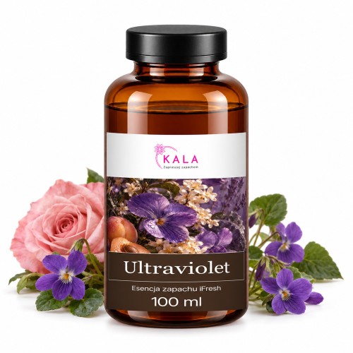 Olejek zapachowy Kala iFresh Ultraviolet 100 ml – butelka i nuty zapachu