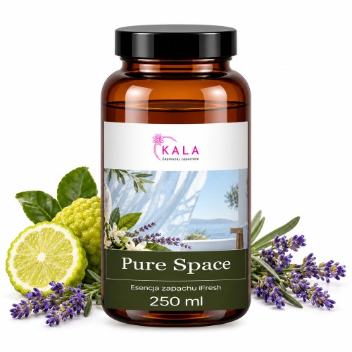 Olejek zapachowy Kala iFresh Pure Space 250 ml – butelka i nuty zapachu