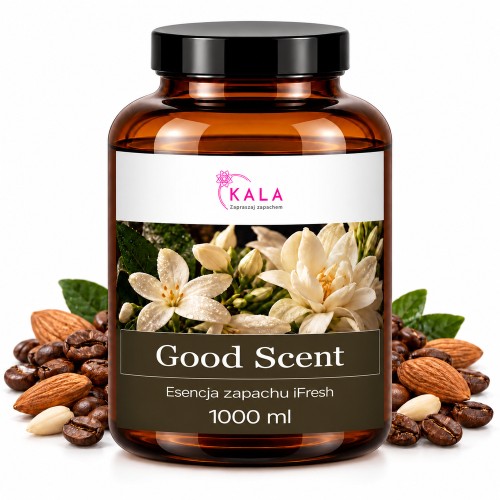 Olejek zapachowy Kala iFresh Good Scent 1000 ml – butelka i nuty zapachu