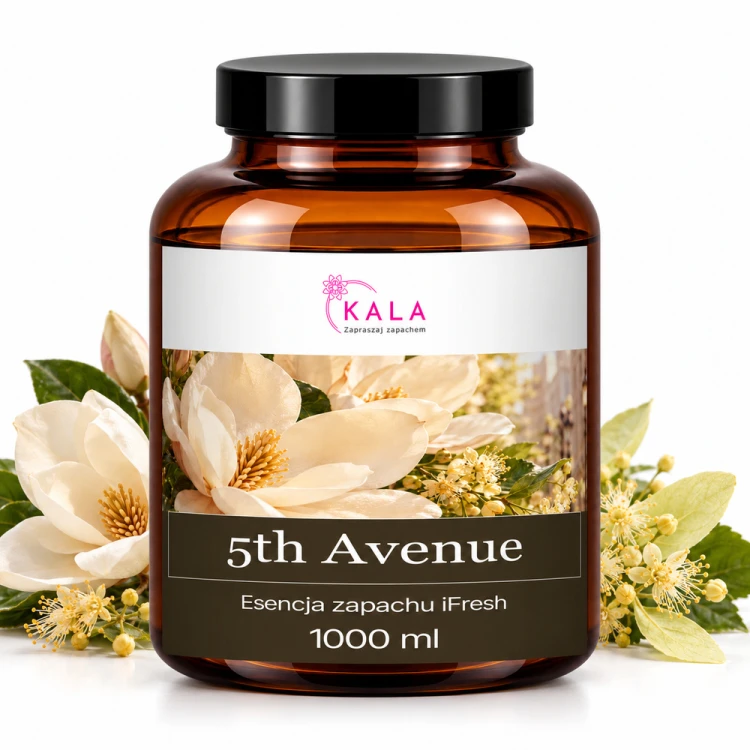 Olejek zapachowy Kala iFresh 5th Avenue 1000 ml – butelka i nuty zapachu