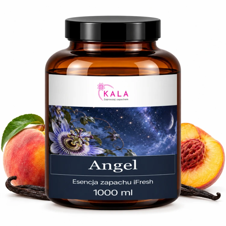 Olejek zapachowy Kala iFresh Angel 1000 ml – butelka i nuty zapachu