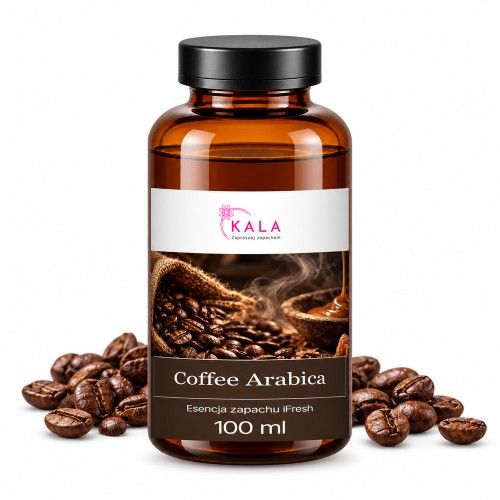 Olejek zapachowy Kala iFresh Coffee Arabica 100 ml – butelka i nuty zapachu