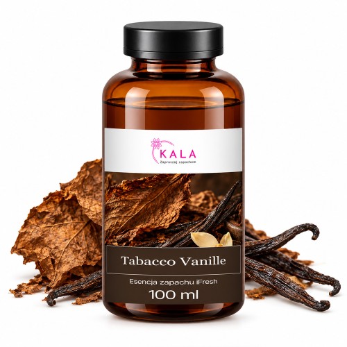 Olejek zapachowy Kala iFresh Tabacco Vanille 100 ml – butelka i nuty zapachu