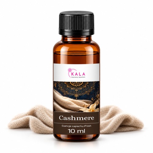 Olejek zapachowy Kala iFresh Cashmere 10 ml – butelka i nuty zapachu