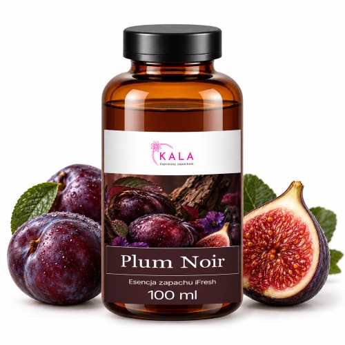 Olejek zapachowy Kala iFresh Plum Noir 100 ml – butelka i nuty zapachu