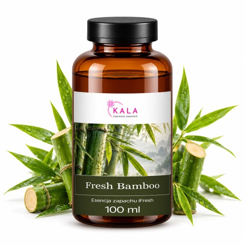 Olejek zapachowy Kala iFresh Fresh Bamboo 100 ml – butelka i nuty zapachu