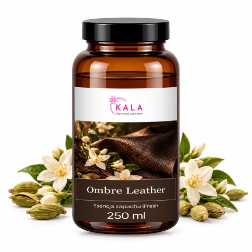 Olejek zapachowy Kala iFresh Ombre Leather 250 ml – butelka i nuty zapachu