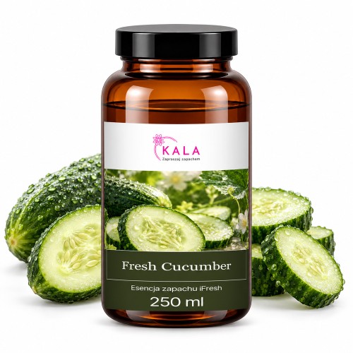 Olejek zapachowy Kala iFresh Fresh Cucumber 250 ml – butelka i nuty zapachu