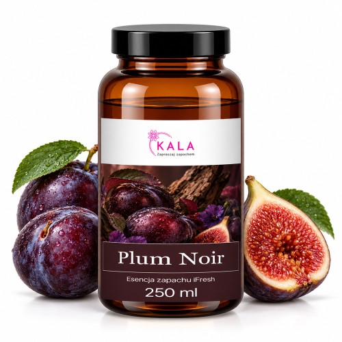 Olejek zapachowy Kala iFresh Plum Noir 250 ml – butelka i nuty zapachu