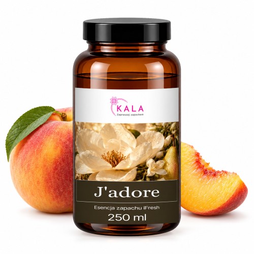 Olejek zapachowy Kala iFresh J'adore 250 ml – butelka i nuty zapachu
