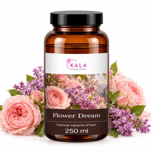 Olejek zapachowy Kala iFresh Flower Dream 250 ml – butelka i nuty zapachu