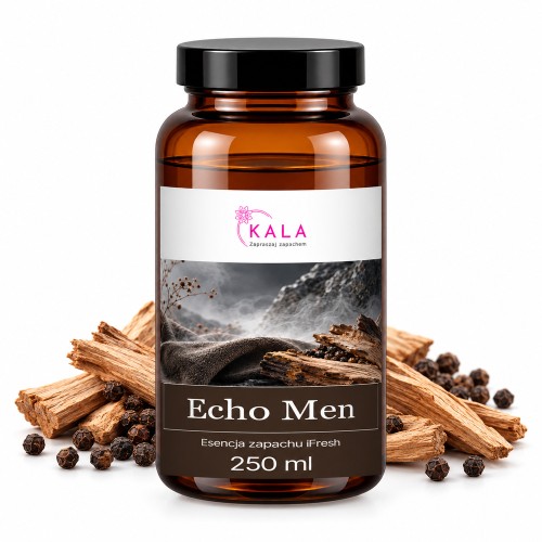 Olejek zapachowy Kala iFresh Echo Men 250 ml – butelka i nuty zapachu