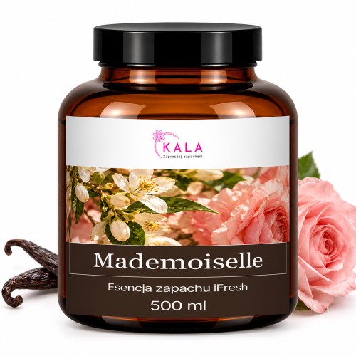 Olejek zapachowy Kala iFresh Mademoiselle 500 ml – butelka i nuty zapachu