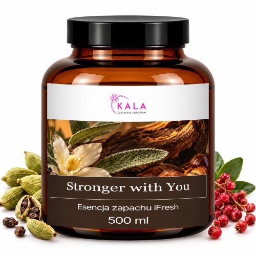 Olejek zapachowy Kala iFresh Stronger with You 500 ml – butelka i nuty zapachu