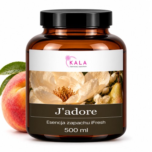 Olejek zapachowy Kala iFresh J'adore 500 ml – butelka i nuty zapachu