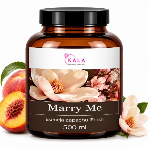 Olejek zapachowy Kala iFresh Marry Me 500 ml – butelka i nuty zapachu