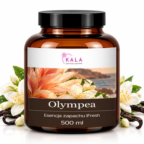 Olejek zapachowy Kala iFresh Olympea 500 ml – butelka i nuty zapachu