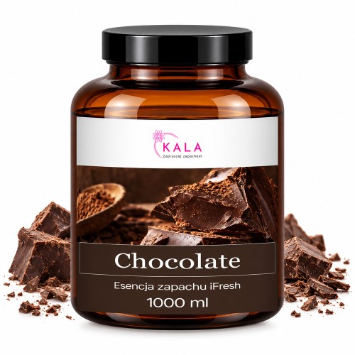 Olejek zapachowy Kala iFresh Chocolate 1000 ml – butelka i nuty zapachu