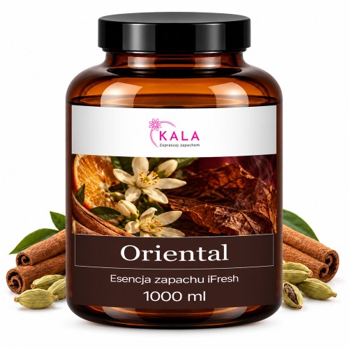 Olejek zapachowy Kala iFresh Oriental 1000 ml – butelka i nuty zapachu