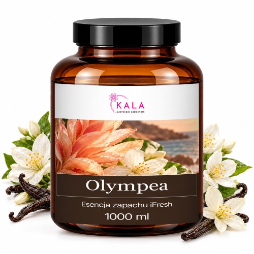 Olejek zapachowy Kala iFresh Olympea 1000 ml – butelka i nuty zapachu